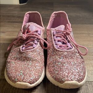 Southern Fried Chicks- Purple Glitterbomb Sneakers